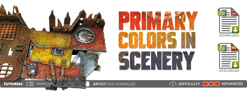Primary colors for scenery painting - Advanced Tutorial